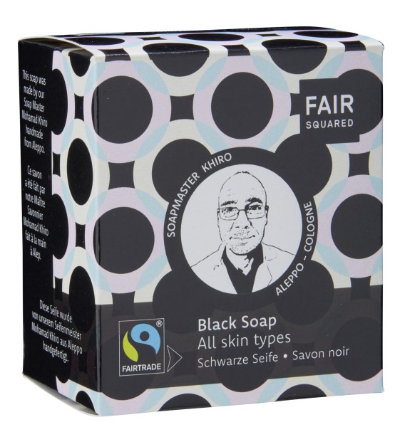 FAIR SQUARED Black Soap 160 gr.